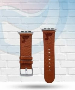 Affinity Bands St Louis Blues Leather Smart Watch Band