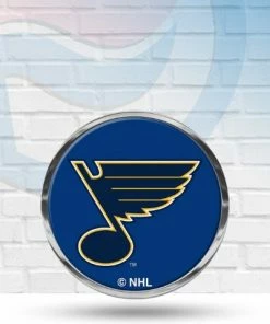 WinCraft St Louis Blues Metal Domed Auto Emblem Automotive