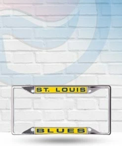 WinCraft St Louis Blues Metal License Plate Frame Automotive