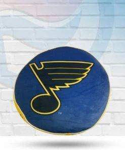 Logo Brands St Louis Blues Puff Pillow Blankets
