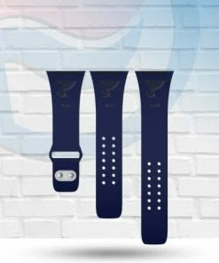 Affinity Bands St Louis Blues Silicone Smart Watch Band