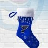 Boelter Brands St Louis Blues Snowflake Christmas Stocking Holiday