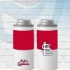 WinCraft St Louis Cardinals 12oz Colorblock Slim Can Koozie Drinkware