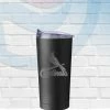 Logo Brands St Louis Cardinals 20oz Black Powder Coat Tumbler Drinkware