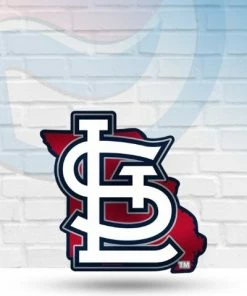 WinCraft St Louis Cardinals Acrylic Metallic State Auto Emblem Automotive