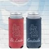 WinCraft St Louis Cardinals Colored Heather Slim Can Koozie