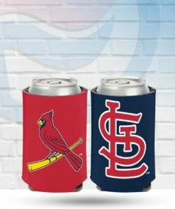 WinCraft St Louis Cardinals Dual Logo Can Koozie