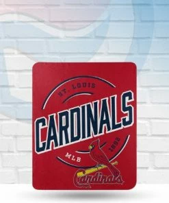 Northwest St Louis Cardinals Fleece Throw Blanket 50x60