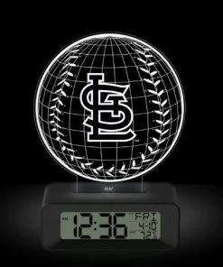 Gametime St Louis Cardinals LED Desk Clock