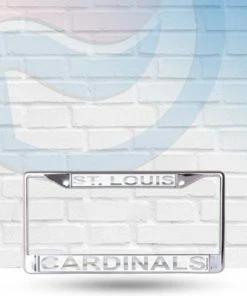 WinCraft St Louis Cardinals Metal License Plate Frame Automotive