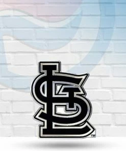 WinCraft St Louis Cardinals Premium 3D Chrome Auto Emblem