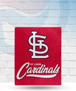 Northwest Blankets St Louis Cardinals Raschel Throw Blanket 50x60