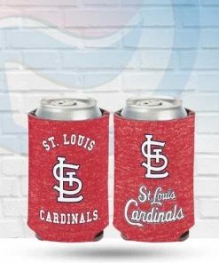 WinCraft St Louis Cardinals Red Heather Can Koozie