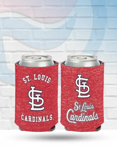 WinCraft St Louis Cardinals Red Heather Can Koozie 1 WinCraft St Louis Cardinals Red Heather Can Koozie