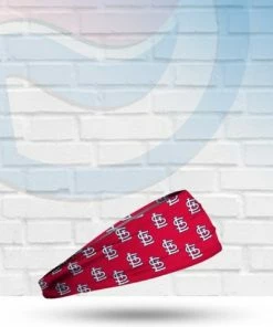 Junk Brands Accessories St Louis Cardinals Repeating Logo Headband