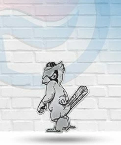 WinCraft St Louis Cardinals Retro Premium Chrome Metal Auto Emblem Automotive