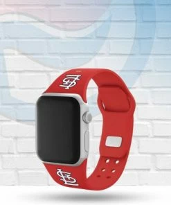 Gametime St Louis Cardinals Silicone Smart Watch Band Accessories