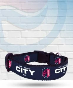 All Star Dogs Pets St Louis City SC Dog Collar