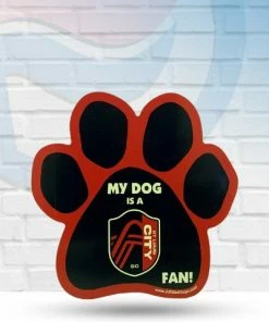 All Star Dogs St Louis City SC Paw Magnet Magnets