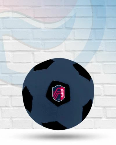 All Star Dogs St Louis City SC Pet Soccer Ball Squeak Toy 1 All Star Dogs St Louis City SC Pet Soccer Ball Squeak Toy