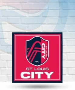 WinCraft St Louis City Wooden Magnet 3" X 3" Magnets