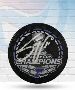 Fan Cave Sports Autographed Memorabilia Steve Ott St Louis Blues Autographed 2019 Stanley Cup Champions Logo Puck - COA