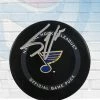 Fan Cave Sports Autographed Memorabilia Steve Ott St Louis Blues Autographed Official Game Puck - COA