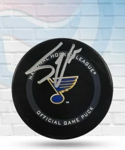 Fan Cave Sports Autographed Memorabilia Steve Ott St Louis Blues Autographed Official Game Puck - COA