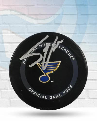 Fan Cave Sports Autographed Memorabilia Steve Ott St Louis Blues Autographed Official Game Puck - COA 1 Fan Cave Sports Autographed Memorabilia Steve Ott St Louis Blues Autographed Official Game Puck - COA