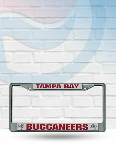 Michigan Tampa Bay Buccaneers Chrome License Plate Frame 1 Michigan Tampa Bay Buccaneers Chrome License Plate Frame