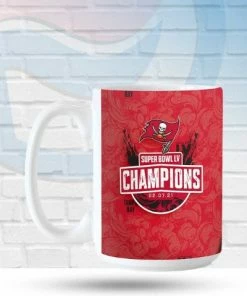 Logo Brands Clearance Tampa Bay Buccaneers 2021 Super Bowl 55 Champions Champions Coffee Mug