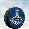 Fan Cave Sports Tampa Bay Lightning 2020 Stanley Cup Champions Logo Puck Collectibles