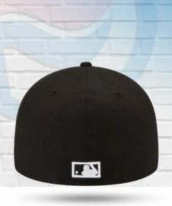 New Era Tampa Bay Rays Black And White 59FIFTY Fitted Hat