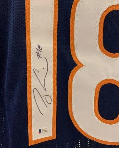 Fan Cave Sports Autographed Memorabilia Taylor Gabriel Chicago Bears Autographed Custom Jersey - Beckett COA 2 Fan Cave Sports Autographed Memorabilia Taylor Gabriel Chicago Bears Autographed Custom Jersey - Beckett COA