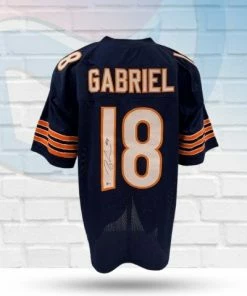 Fan Cave Sports Autographed Memorabilia Taylor Gabriel Chicago Bears Autographed Custom Jersey - Beckett COA