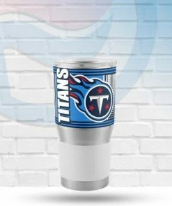 Logo Brands Drinkware Tennessee Titans 30oz Hero Stainless Tumbler