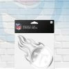 Michigan Tennessee Titans Chrome Perfect Cut Decal 6" X 6" Decals