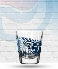 Logo Brands Drinkware Tennessee Titans Spirit Shot Glass