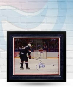 Fan Cave Sports TJ Oshie St Louis Blues Autographed Framed 16x20 - JSA