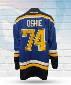 Fan Cave Sports Autographed Memorabilia TJ Oshie St Louis Blues Autographed Reebok Home Jersey - JSA
