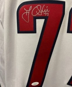 Fan Cave Sports TJ Oshie Washington Capitals Autographed Fanatics Away Jersey With Stanley Cup Patch - JSA