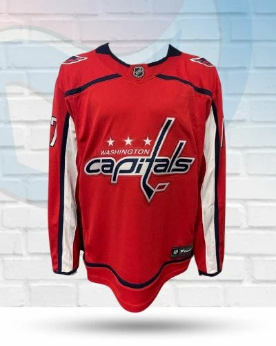Fan Cave Sports TJ Oshie Washington Capitals Autographed Fanatics Home Jersey - JSA 3 Fan Cave Sports TJ Oshie Washington Capitals Autographed Fanatics Home Jersey - JSA