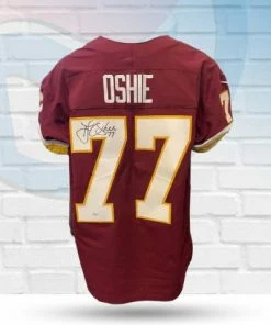 Fan Cave Sports Autographed Memorabilia TJ Oshie Washington Redskins Autographed Pro Cut Nike On Field Jersey - JSA