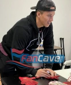 Fan Cave Sports Tommy Edman St Louis Cardinals Autographed Chrome Mini Helmet