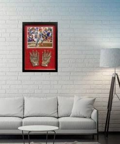 Fan Cave Sports Tommy Edman St Louis Cardinals Autographed Framed 11x14 And GU Batting Gloves - JSA