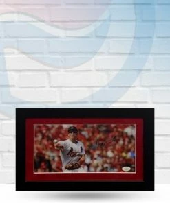 Fan Cave Sports Tommy Edman St Louis Cardinals Autographed Framed Mini Panorama - JSA