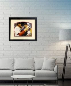 Fan Cave Sports Tony LaRussa And Yadier Molina St Louis Cardinals Dual Autographed Framed 8x10 - JSA COA Autographed Memorabilia