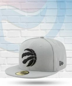 New Era Toronto Raptors Grey 59FIFTY Fitted Hat