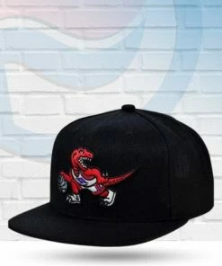 Mitchell & Ness Toronto Raptors Mitchell And Ness Core HWC Black Snapback Hat