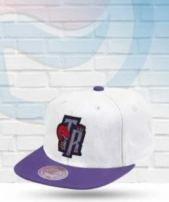 Mitchell & Ness Toronto Raptors Mitchell And Ness Two Tone Core Basic Snapback Hat